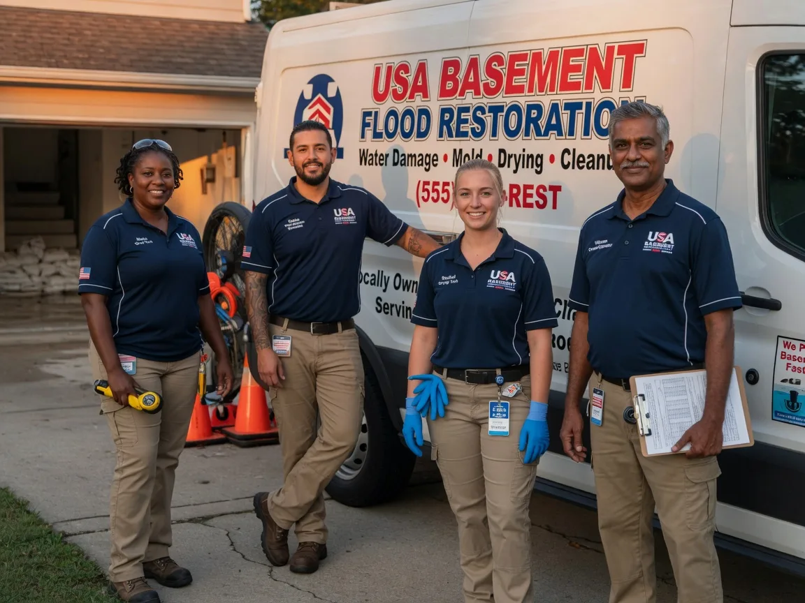 Basement Flood Cleanup company in Melrose, LA