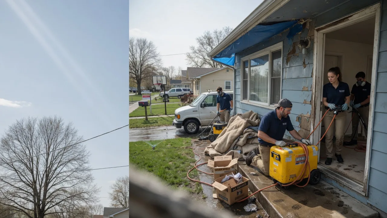 Basement Flood Cleanup in Melrose, LA near me